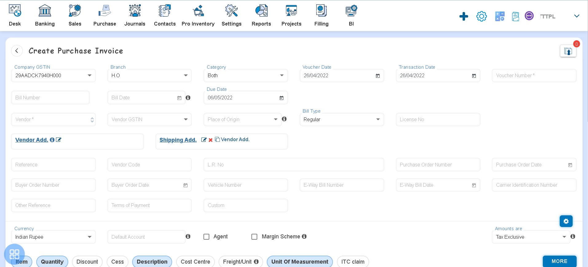 purchase-how-to-create-bill-after-clicking-on-purchase-invoice-new-purchase-invoice-form-will-be-opened