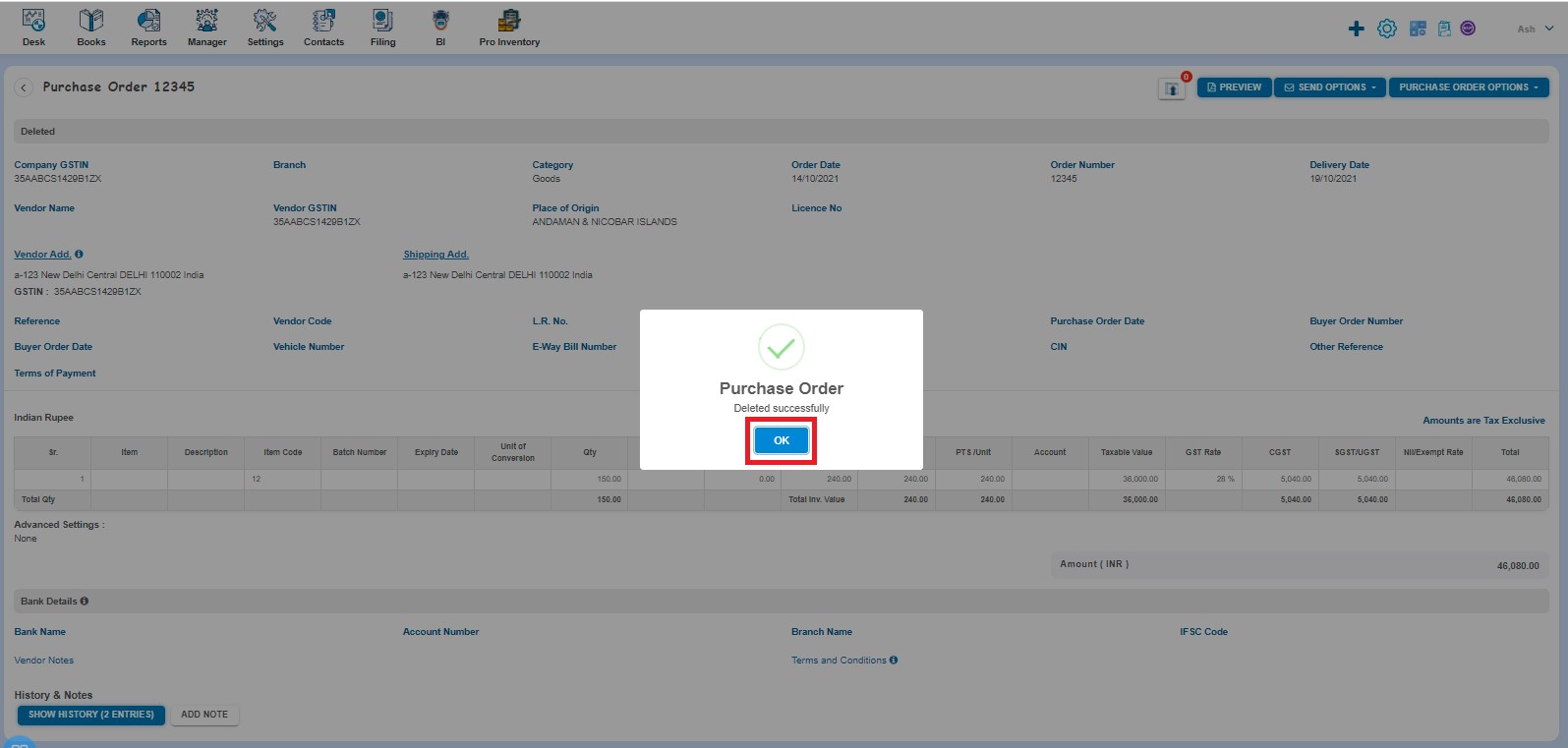 purchase-order-how-to-edit-delete-po-click-ok-of-purchase-order-deleted-successfully