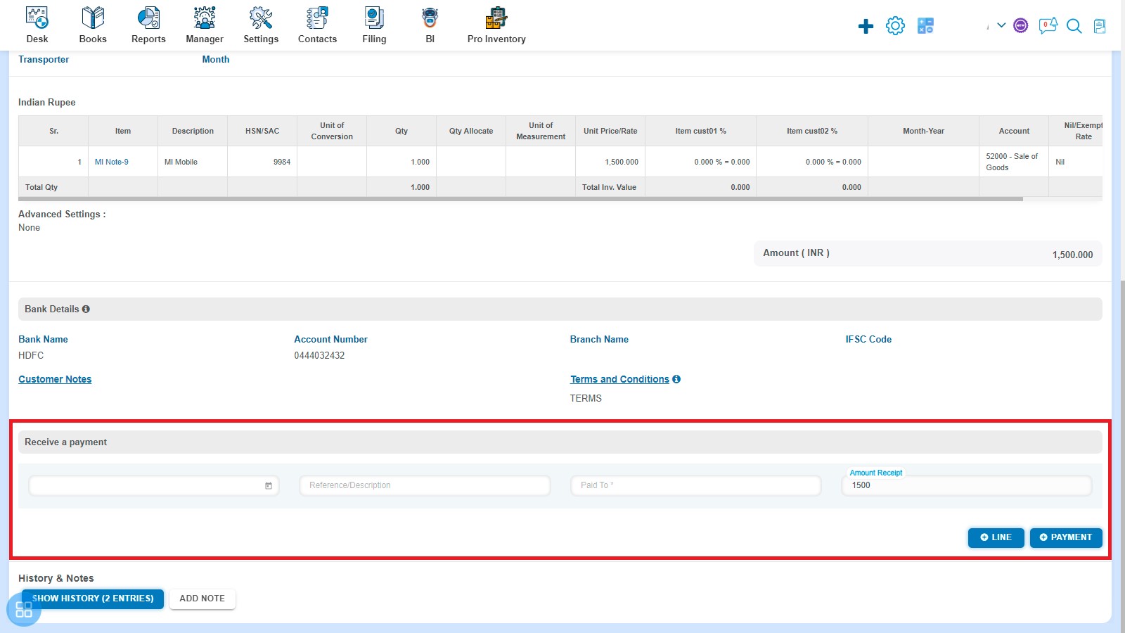 sales-how-to-create-bill-of-supply-how-to-receive-payment-bill-of-supply