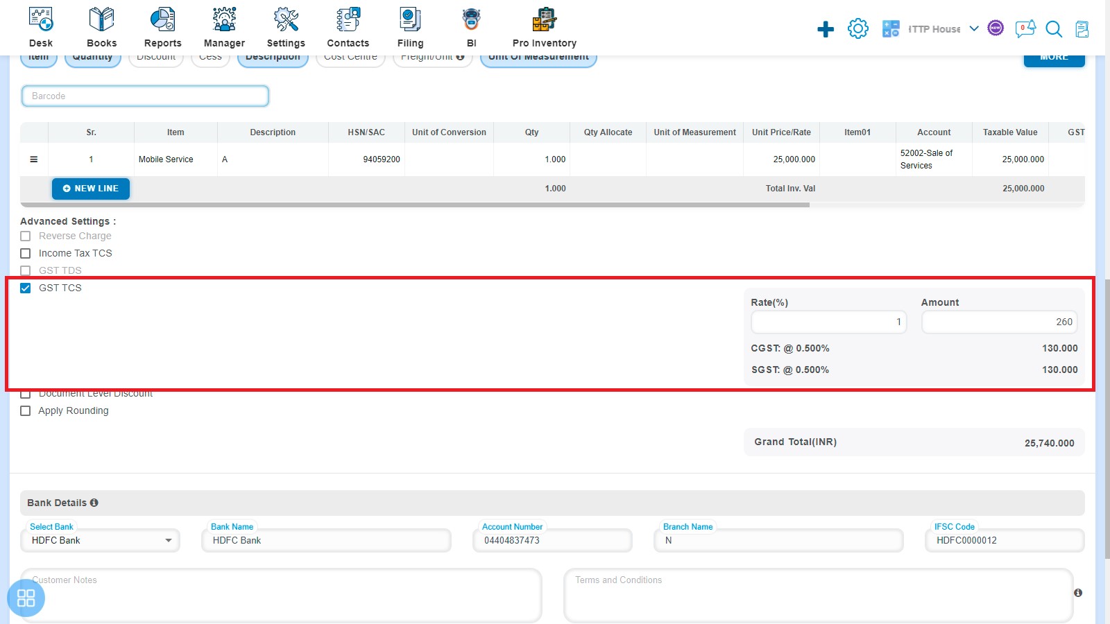 sales-how-to-make-amendment-of-export-invoice-manage-advance-setting-four