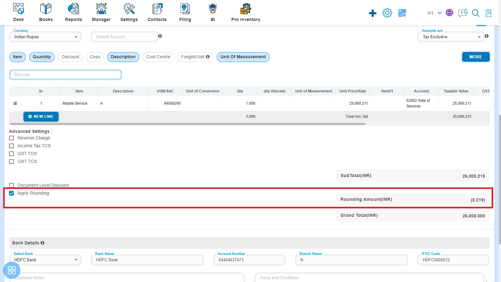 sales-how-to-make-amendment-of-export-invoice-manage-advance-setting-six