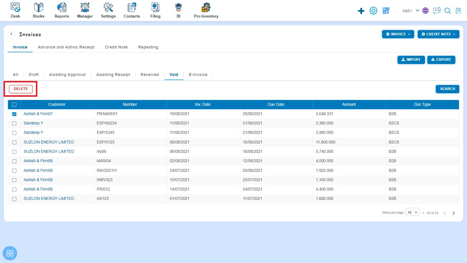 sales-how-to-make-amendment-of-invoice-how-to-change-the-status-of-amendment-invoice-four