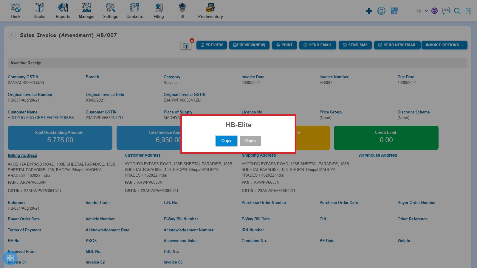 sales-how-to-make-amendment-of-invoice-how-to-receive-payment-of-invoice-three