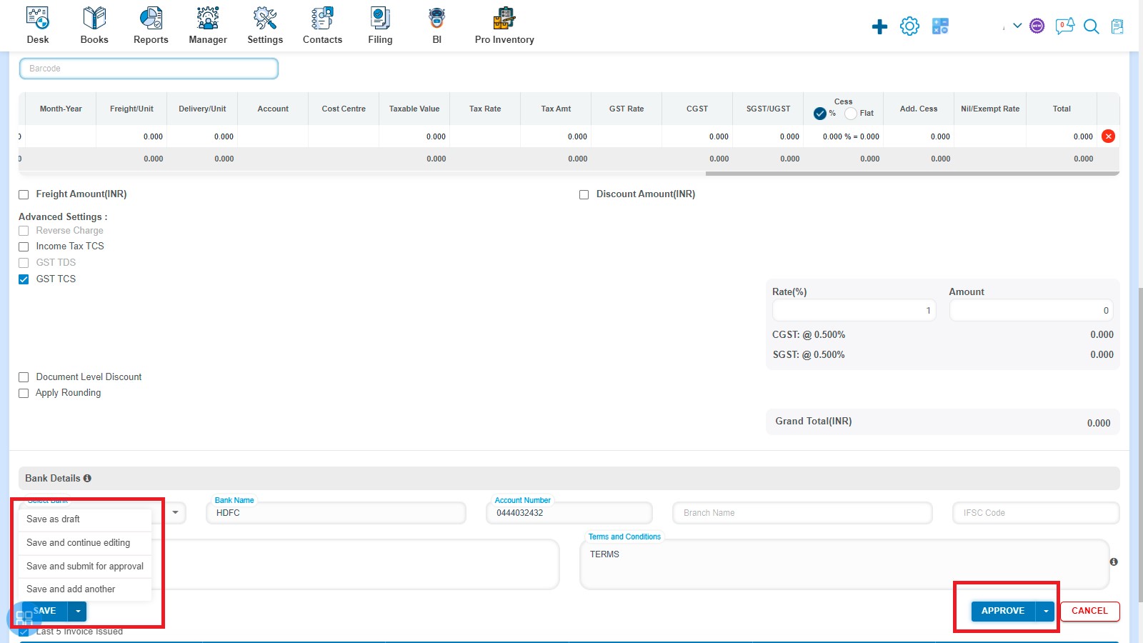 sales-how-to-make-amendment-of-invoice-how-to-save-invoice