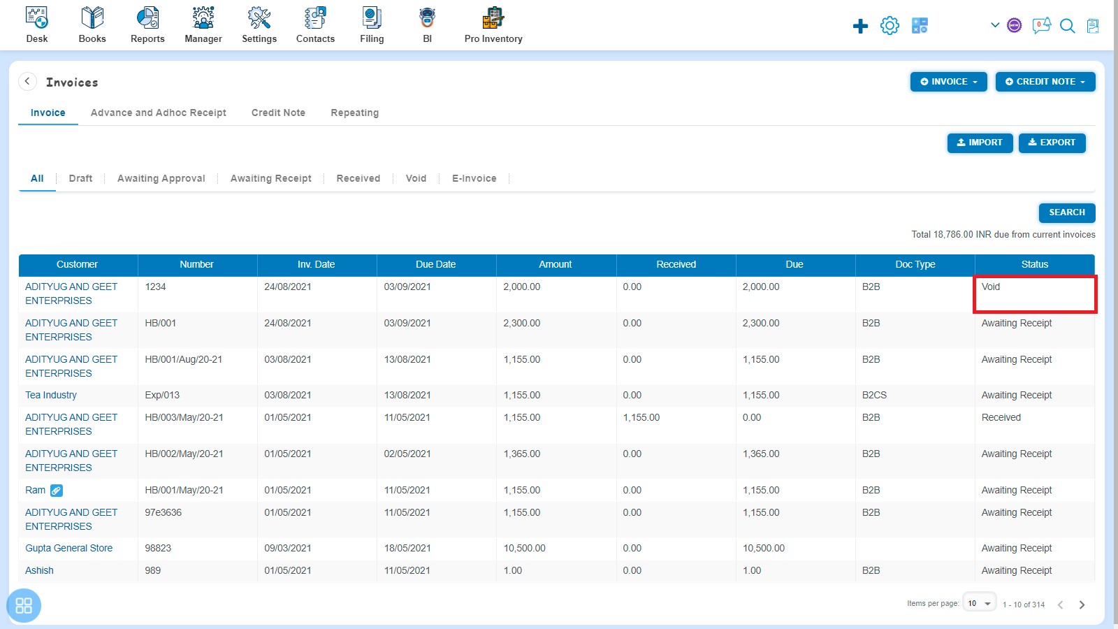 sales-how-to-void-and-delete-bill-of-supply-the-status-on-such-invoice-become-void