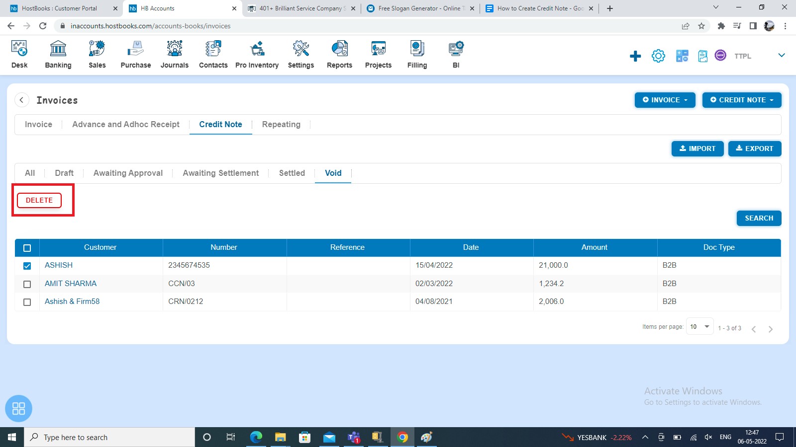 sale-how-to-create-credit-note-how-to-change-the-status-of-credit-note-from-listing-four