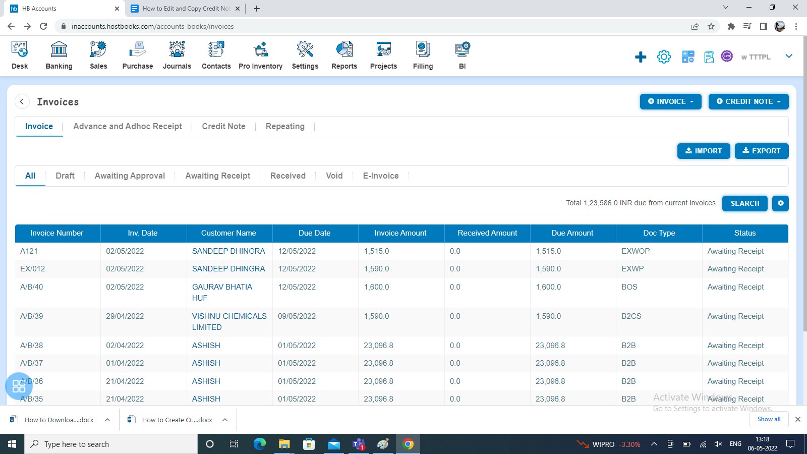 sale-how-to-edit-copy-credit-note-invoice-listing-page