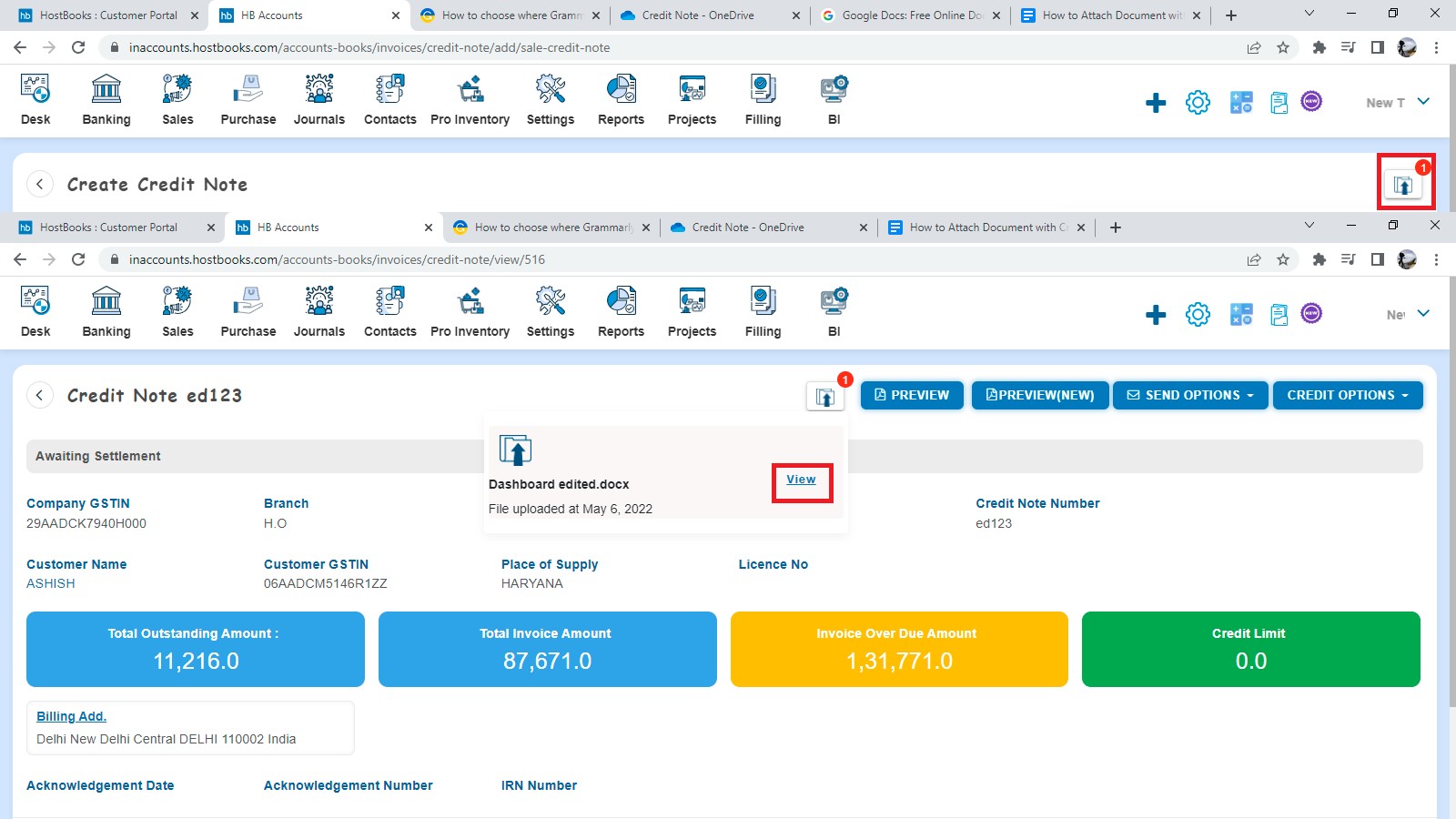 sales-how-to-attach-document-with-credit-note-from-the-listing-page-of-credit-note