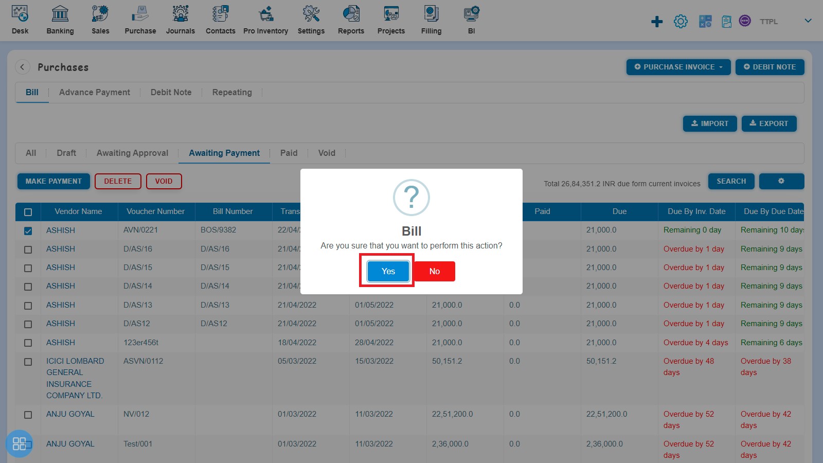 purchase-bill-of-supply-how-to-void-delete-bill-of-supply-inorder-to-delete-bill-delete-second-way