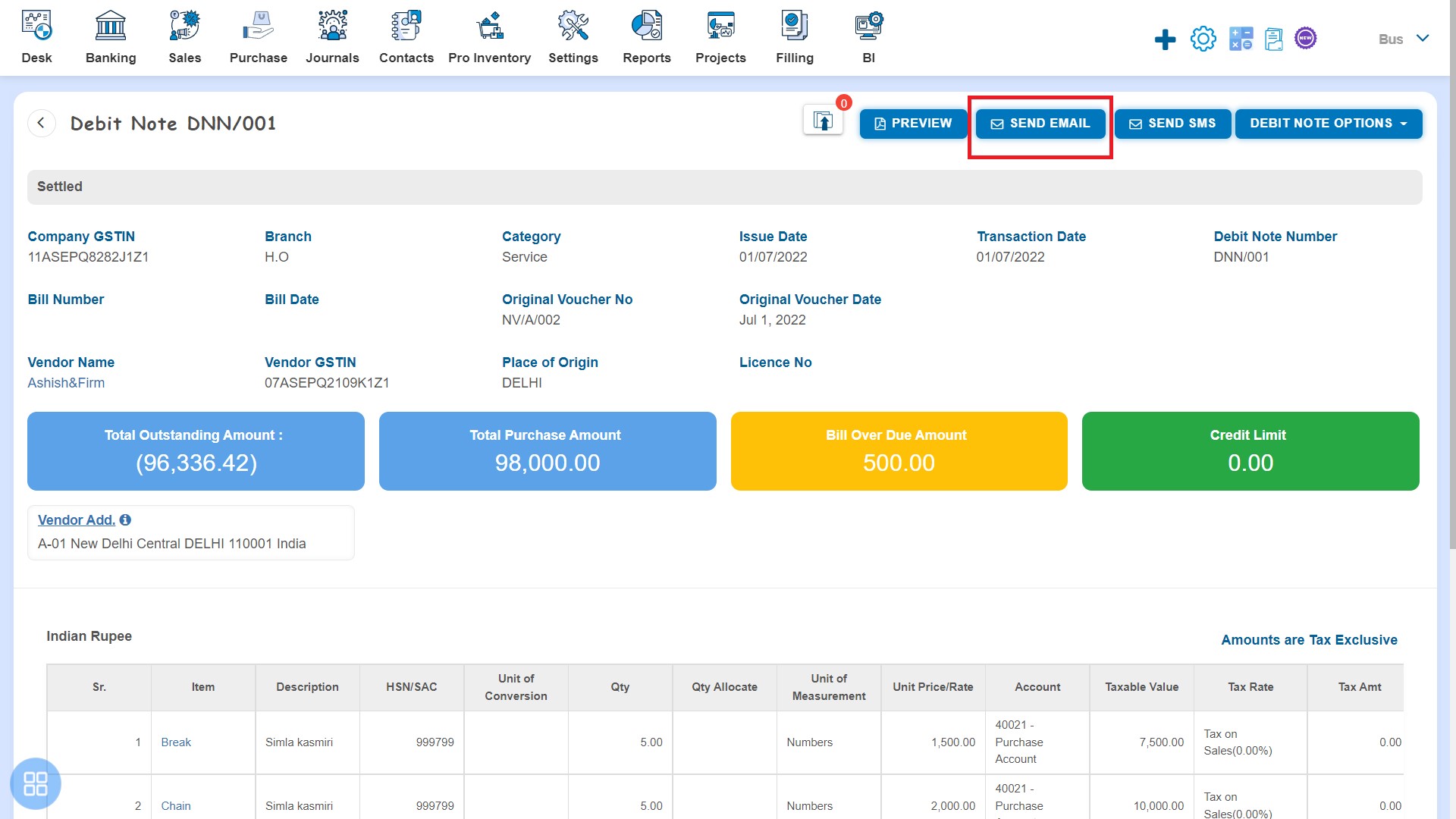 purchase-debit-note-how-to-send-debit-note-on-mail-sms-from-the-debit-note-click-on-send-mail