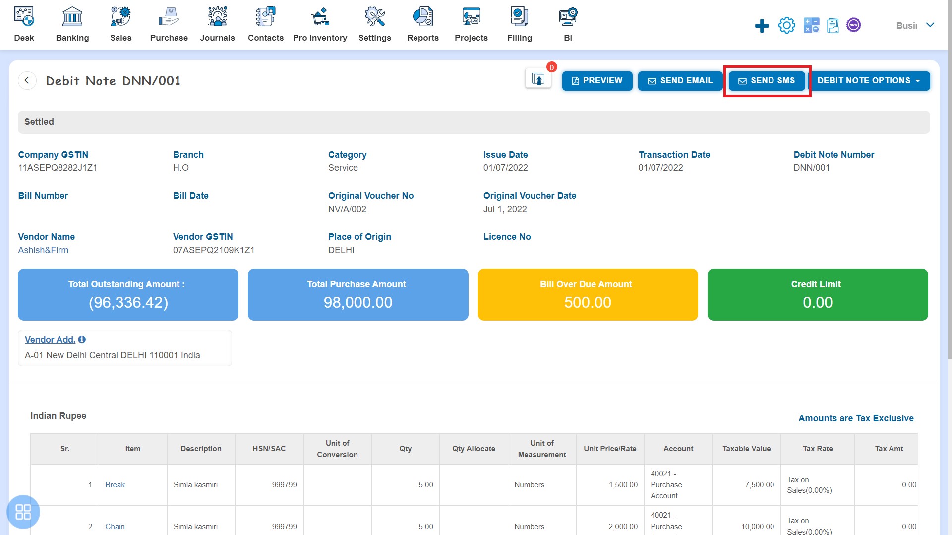 purchase-debit-note-how-to-send-debit-note-on-mail-sms-from-the-debit-note-click-send-sms