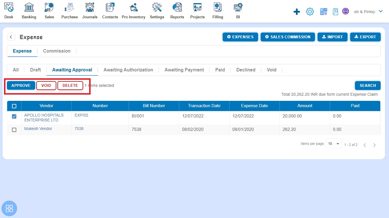 expense-how-to-create-expense-how-to-change-the-status-of-expense-from-listing-two