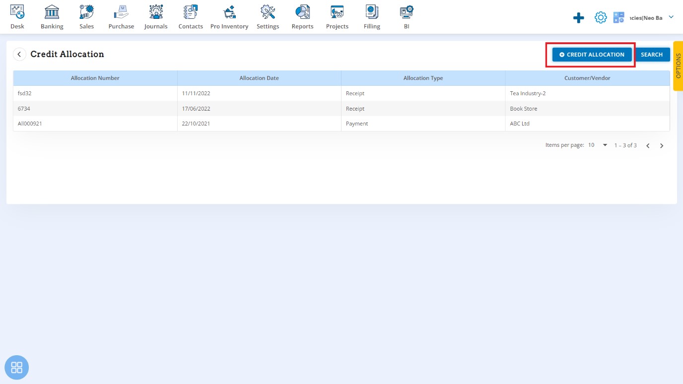 credit-allocation-click-on-the-banking-icon-on-main-page