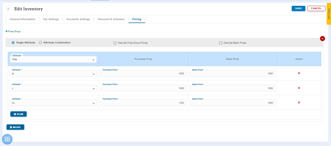 pro-inventory-define-multiple-item-price-on-specific-attributes-selection