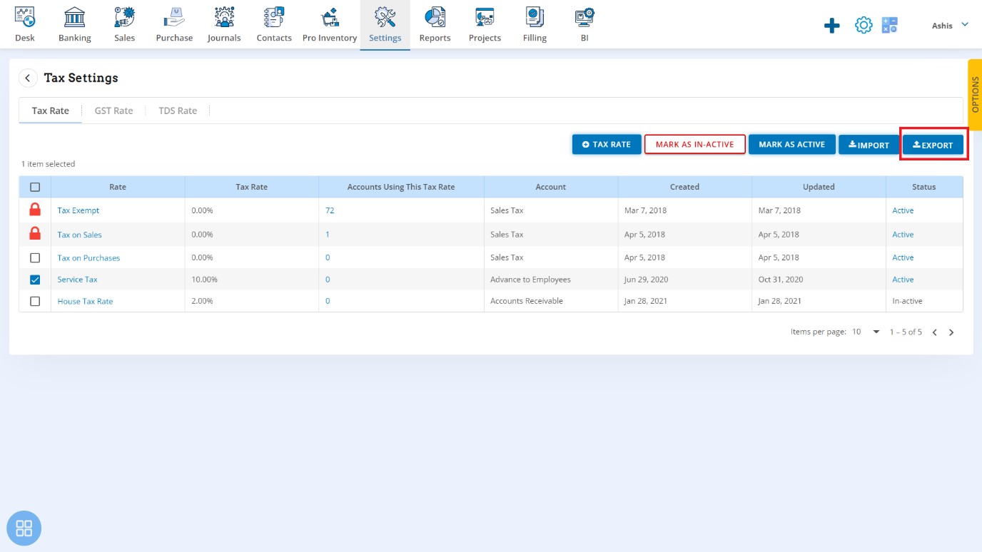 settings-tax-gst-and-tds-configuration-tax-existing-list-of-tax-rates-can-be-exported-using-the-tab-on-far-right