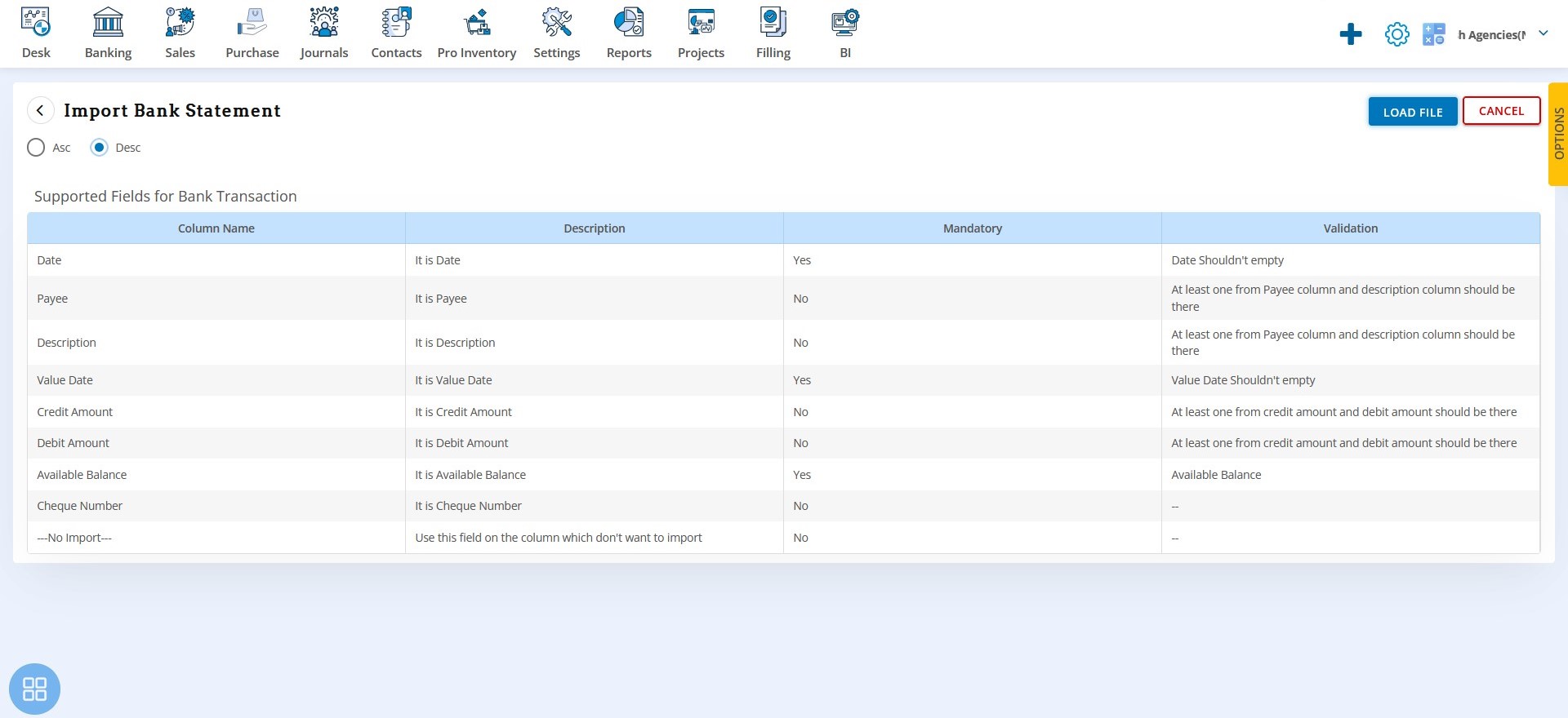 cash-and-bank-bank-click-on-the-import-statement-tab