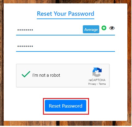 comon-howto-reset-password-clickon-reset-password