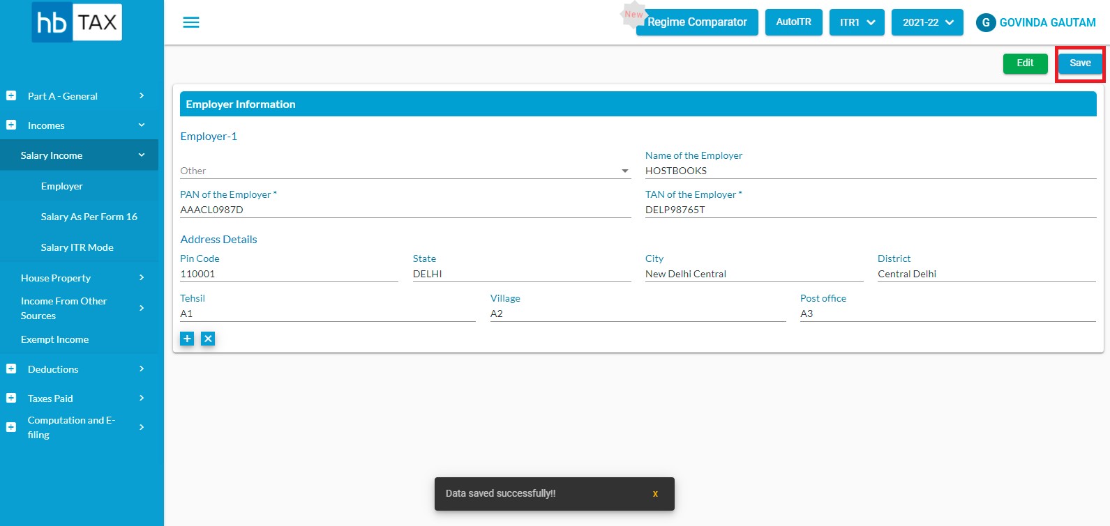 salary-income-inorder-tosave-the-employer-information-page