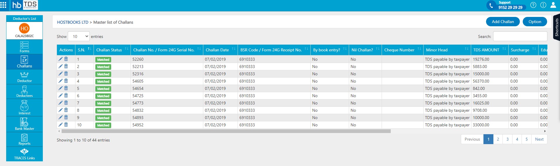 tds-view-add-challans-challan-listing-page