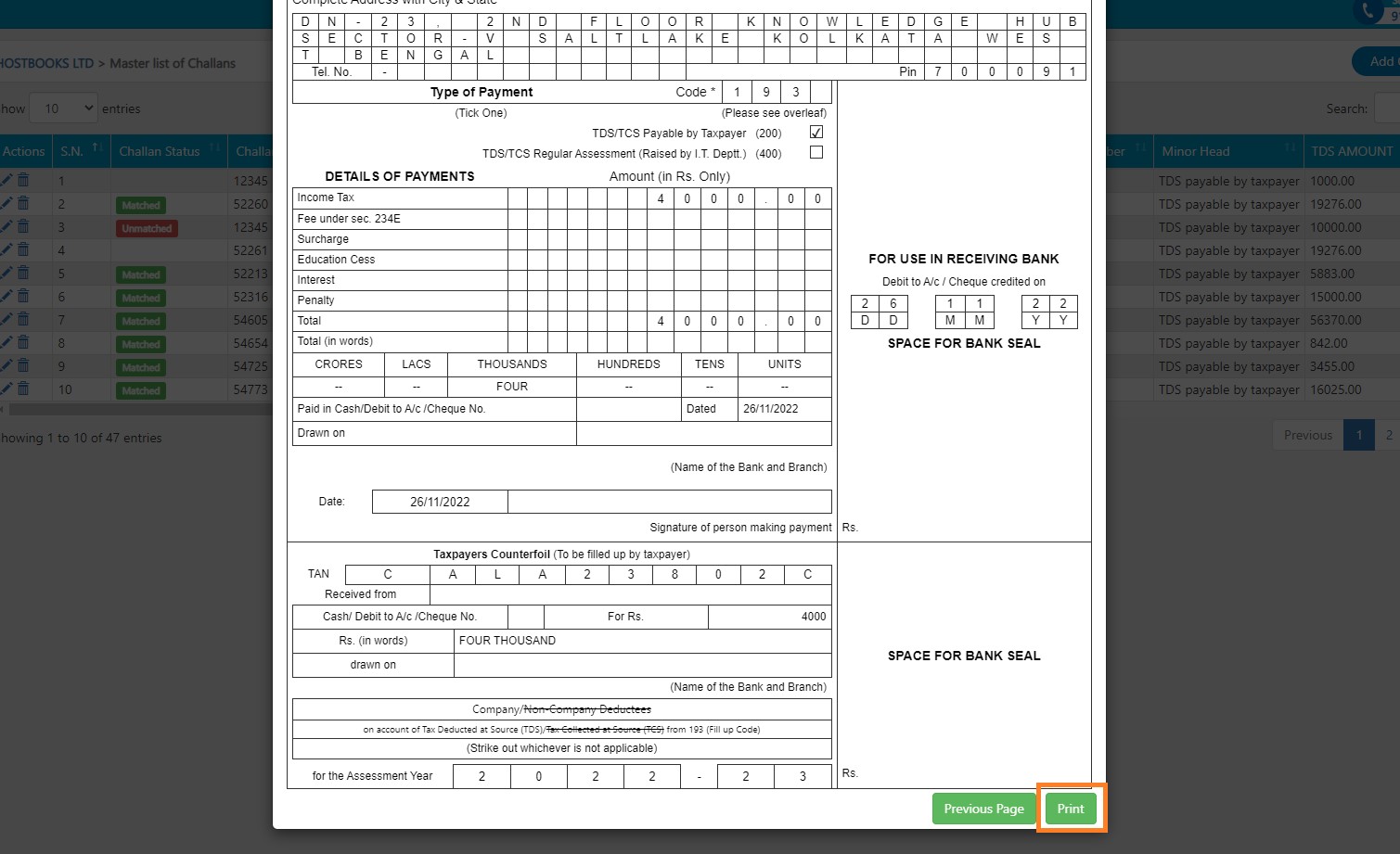 tds-view-add-challans-click-on-print-to-take-printout