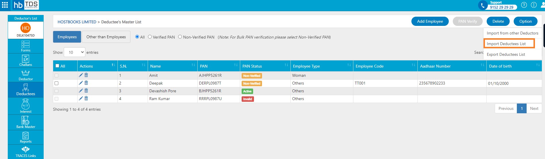 tds-view-add-deductees-click-on-import-deductees-list