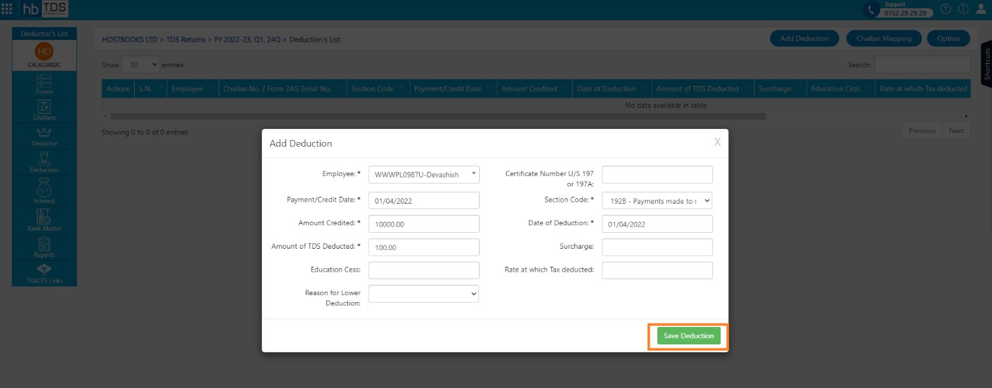 tds-view-create-tds-return-after-entering-necessary-info-click-on-save-deduction