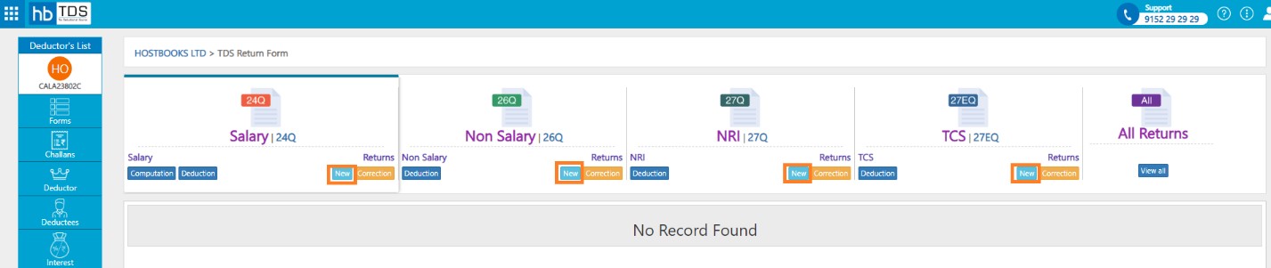 tds-view-create-tds-return-click-on-the-form-new