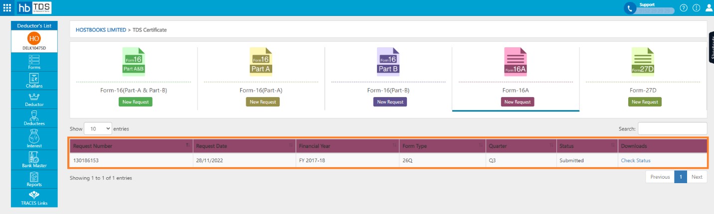 tds-view-tds-certificate-view-a-list-of-all-submitted-request